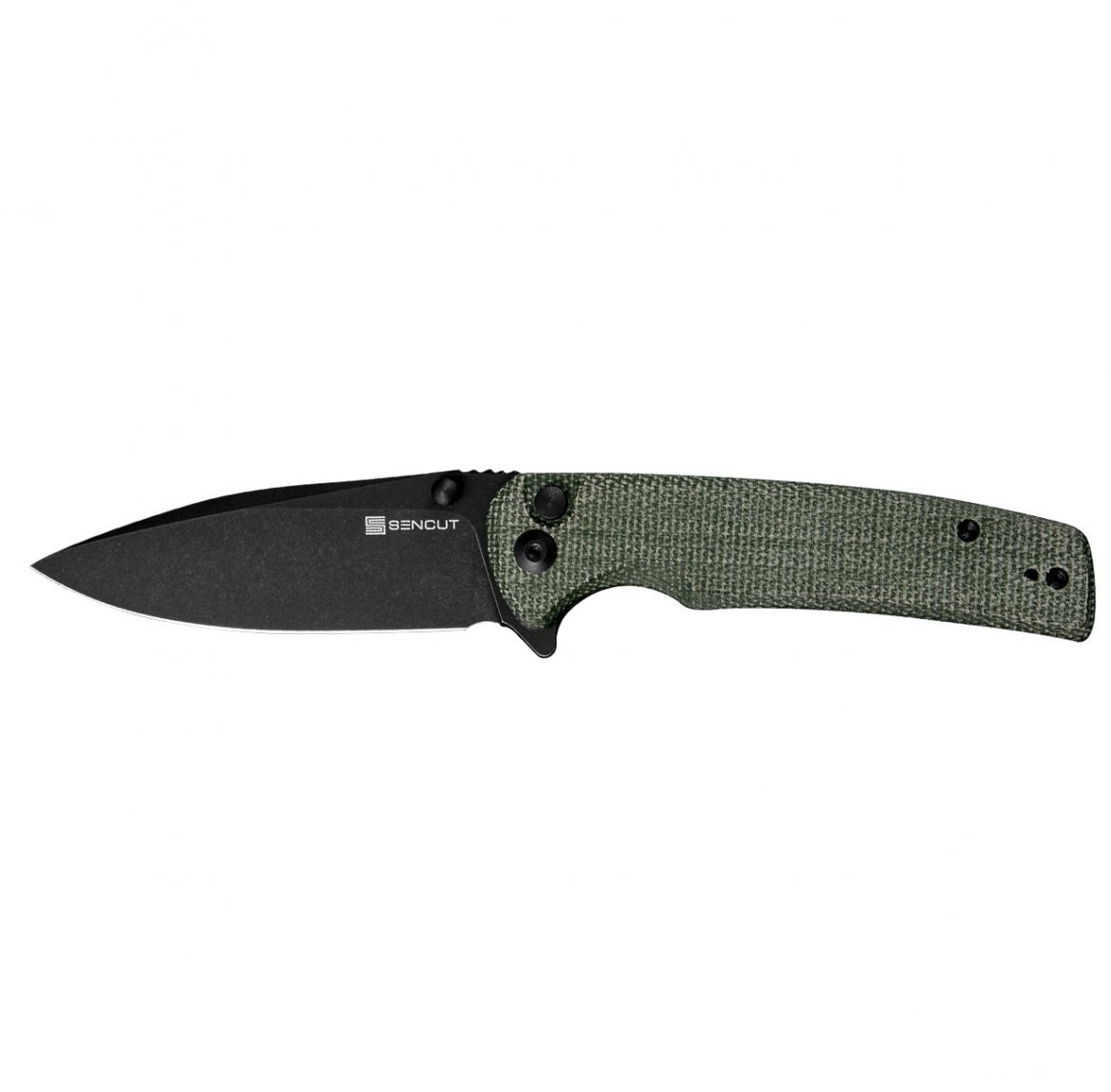 Sencut by We Knife Nóż składany Sachse S21007-2 green micarta