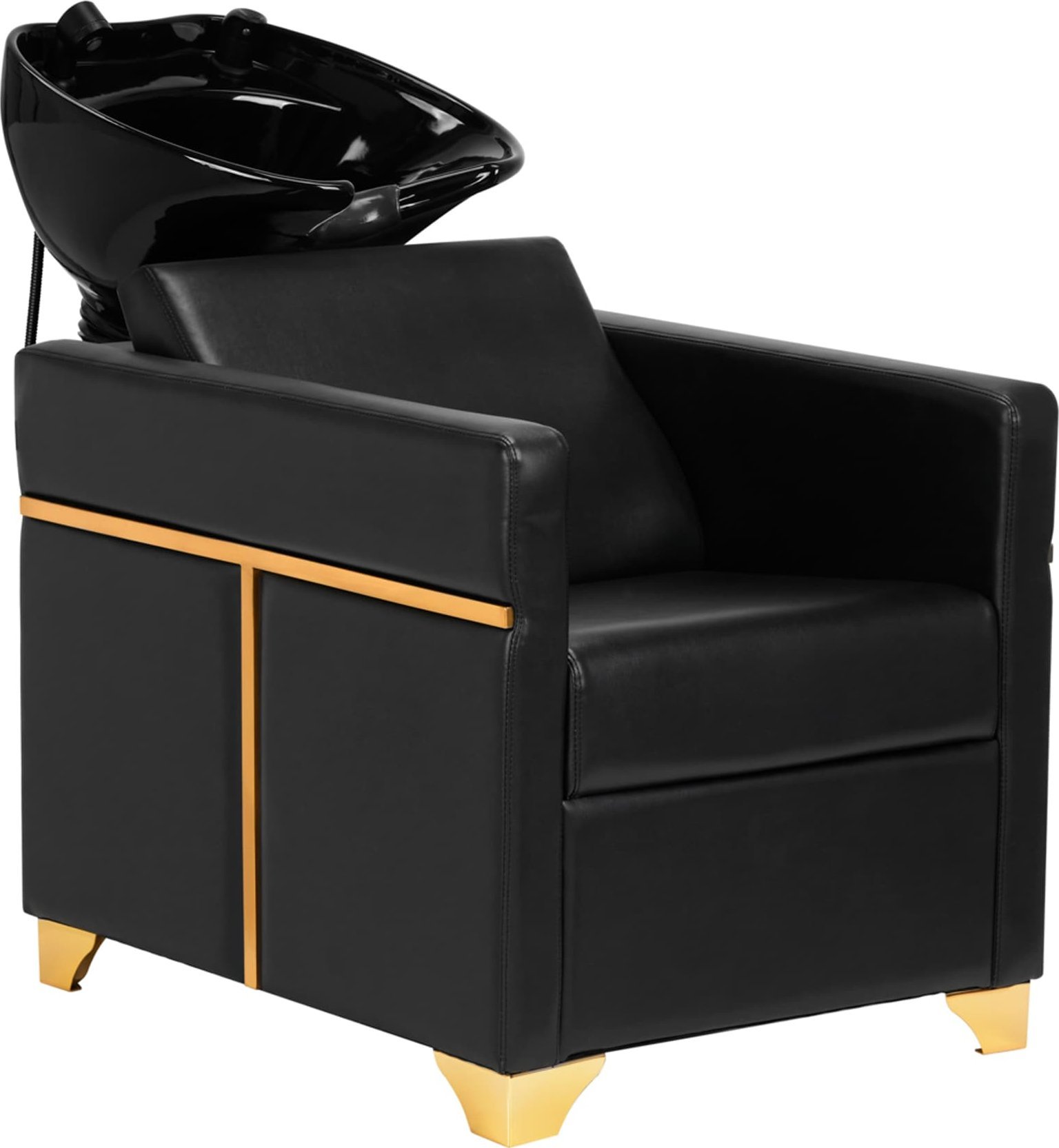 Activeshop Gabbiano myjnia fryzjerska Toledo złoto czarna / czarna