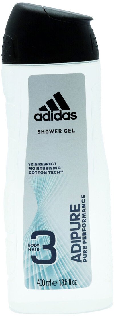 Adidas Adipure 3 w 1 Żel pod prysznic dla mężczyzn 400ml
