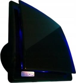 MMotors OK Black Blue wentylator z oświetleniem led