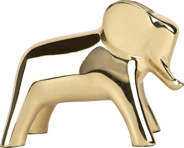 Witek Home Ozdoba z mosiądzu Słoń