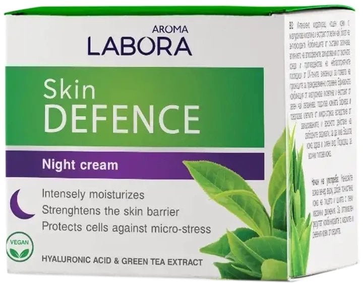 Labora Skin Defence Intensywnie nawilżający krem do twarzy na noc 50ml