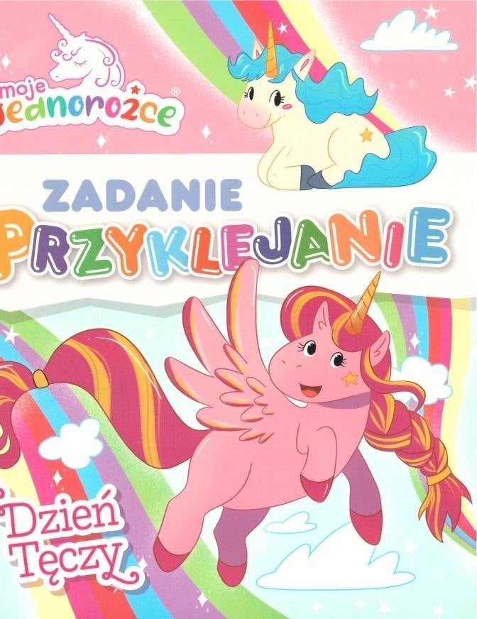 Media Service Zawada Moje Jednorożce. Zadanie przyklejanie. Dzień Tęczy