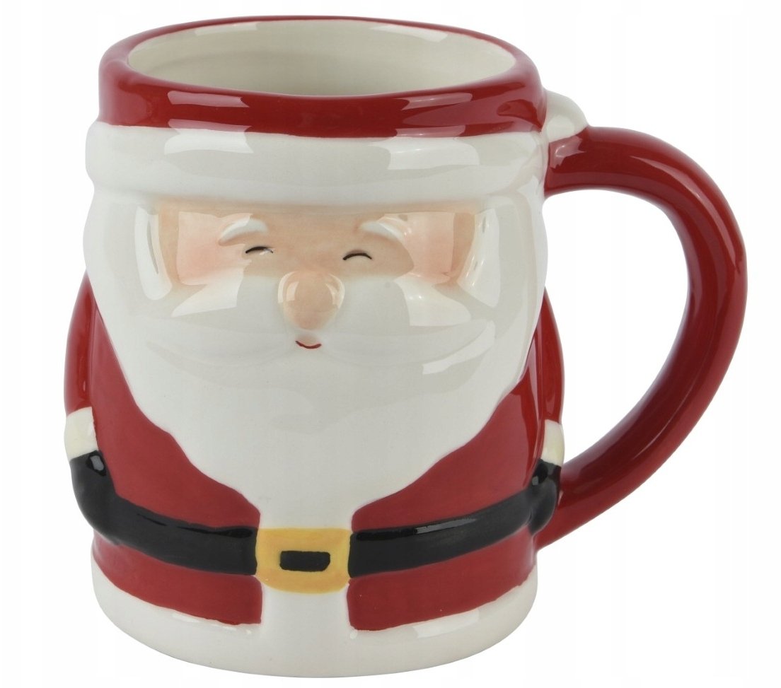 Kubek świąteczny z dolomitu Święty Mikołaj 330 ml 1szt