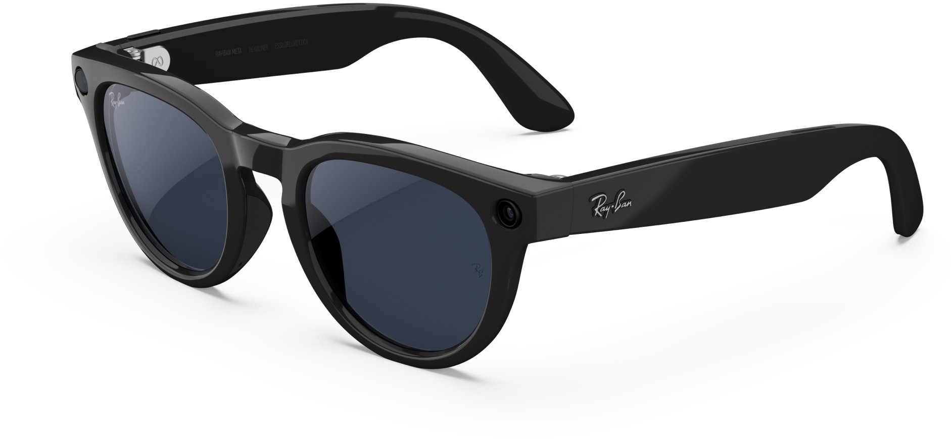 META Ray-Ban Headliner G2 czarny błyszczący, Transitions AI Glass