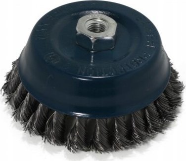 Rockforce Szczotka doczołowa do szlifierek 100mm (drut splatany)