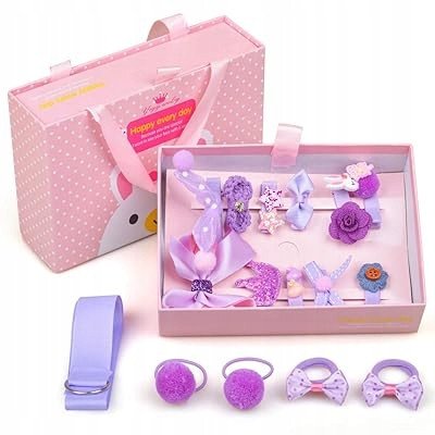 ZESTAW GUMEK Spinek dla DZIEWCZYNKI PREZENT 18szt