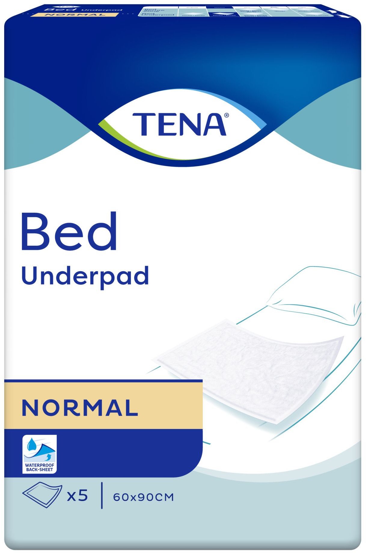 TENA Bed Normal 60x90 cm, podkłady,5 sztuk