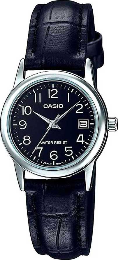 Zegarek Casio Zegarek marki Casio model LTP-V002L kolor Czarny. Akcesoria damski. Sezon: Cały rok NoSize