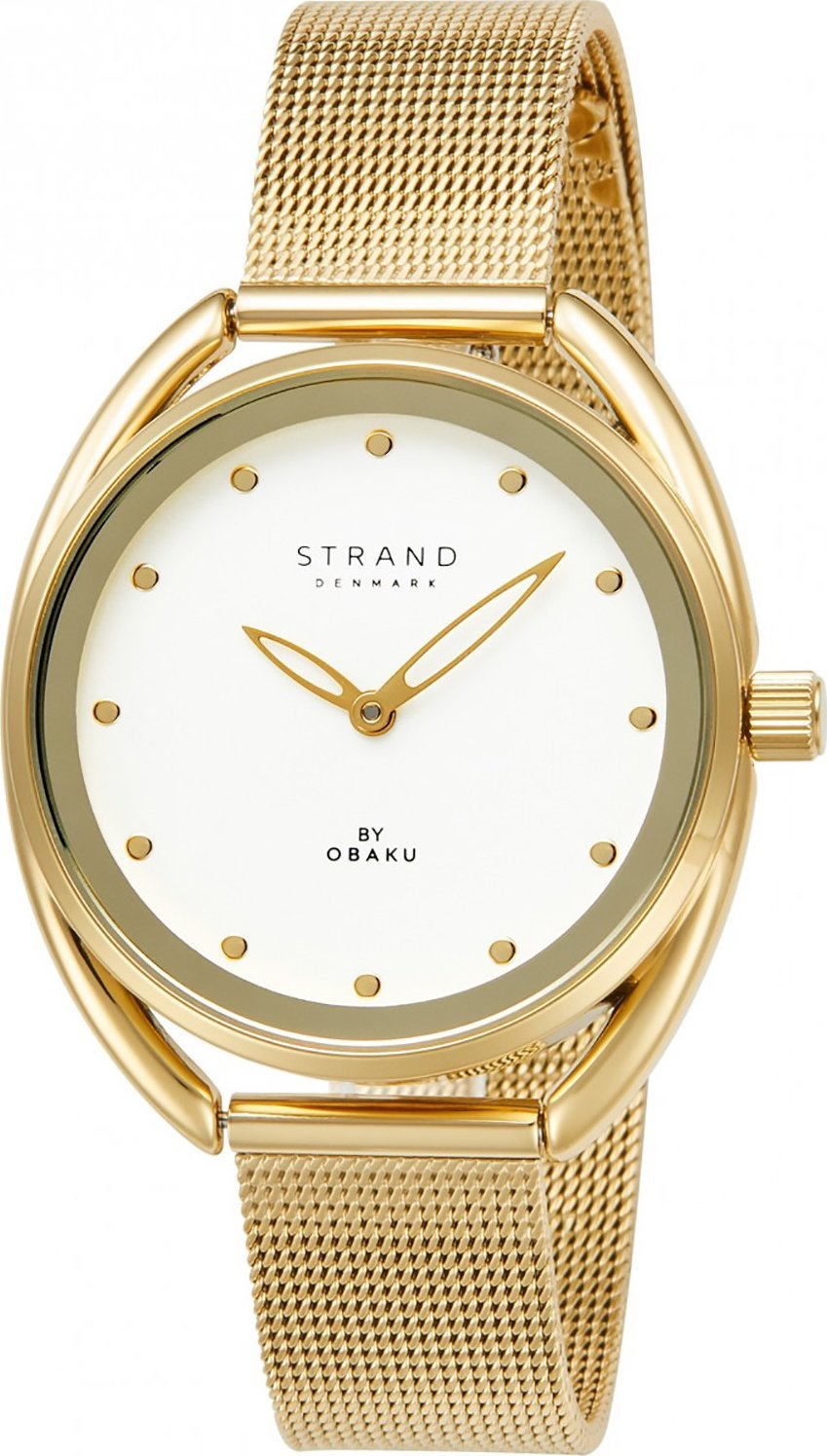 Zegarek Strand Zegarek damski Strand S734LXGIMG-GF złoty
