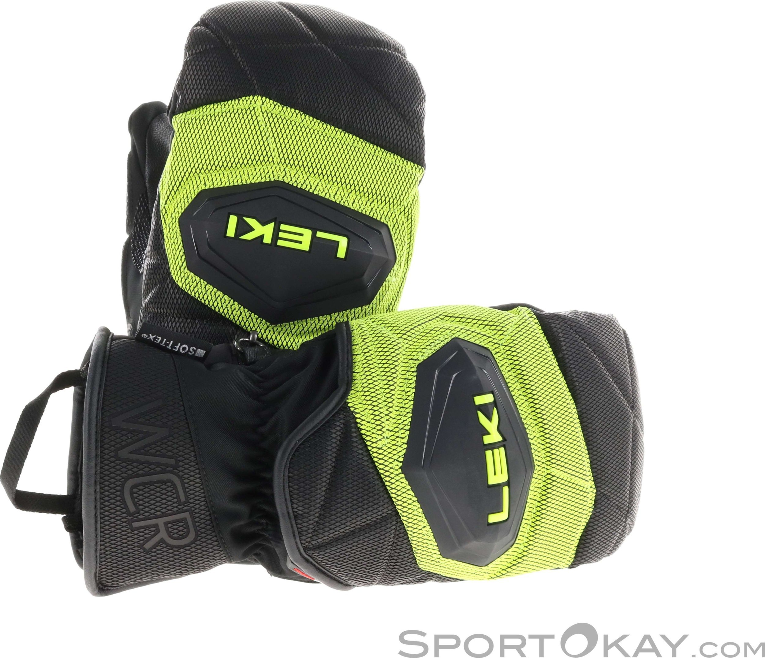 Leki LEKI RĘKAWICE WCR Coach 3D MITT lemon 10.0