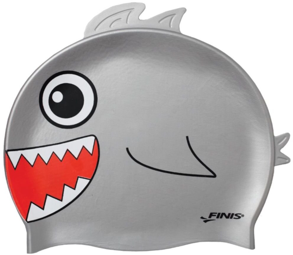 Finis Czepek silikonowy Animal Heads Sharks grey 3.25.036.311