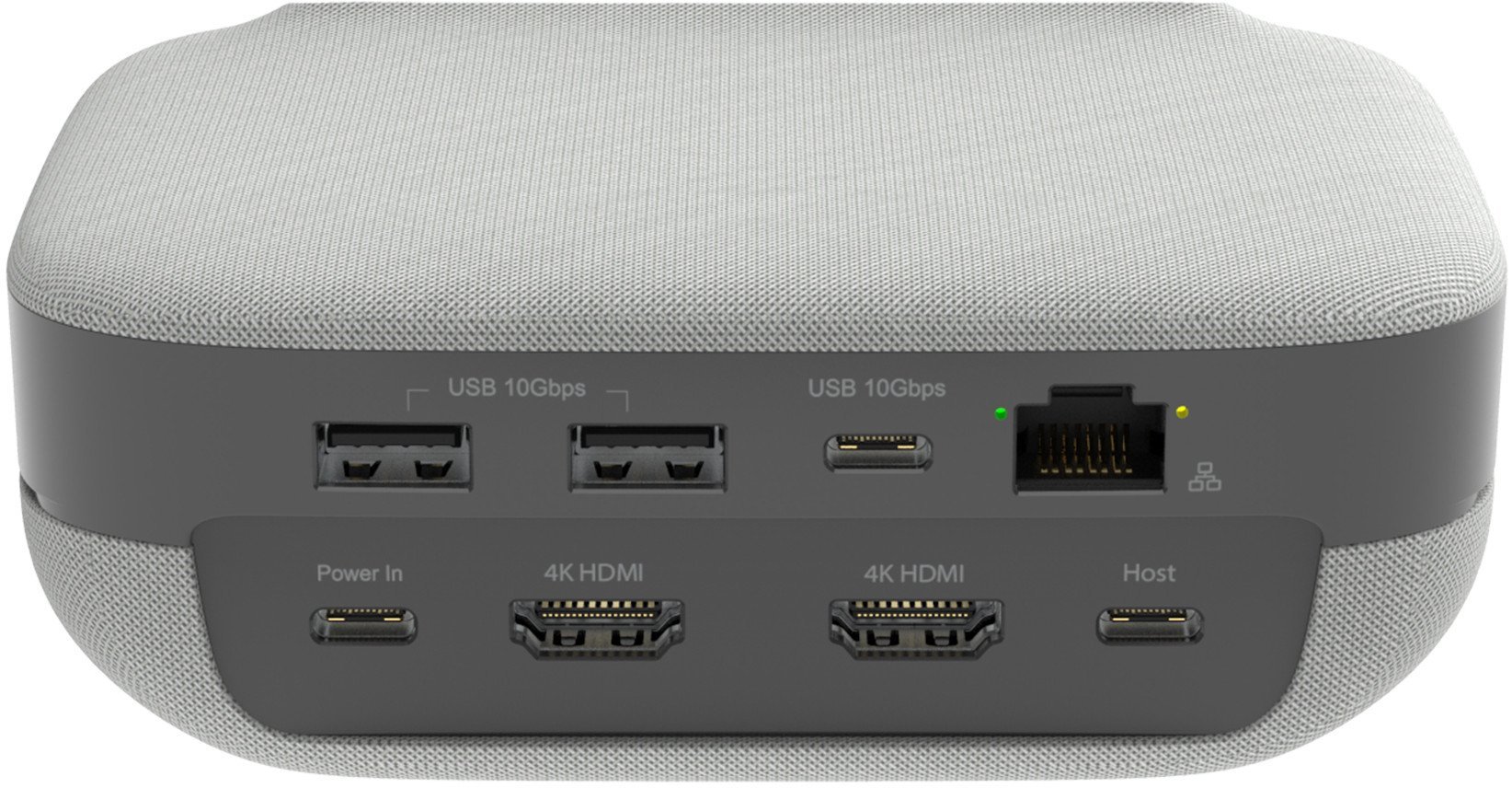 j5create JCDS337-N stacja dokująca Przewodowa USB 3.2 Gen 2 (3.1 Gen 2) Type-C Szary, Biały