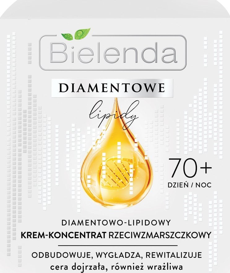 Bielenda Diamentowe Lipidy 70+ Krem przeciwzmarszczkowy na dzień i noc 50ml