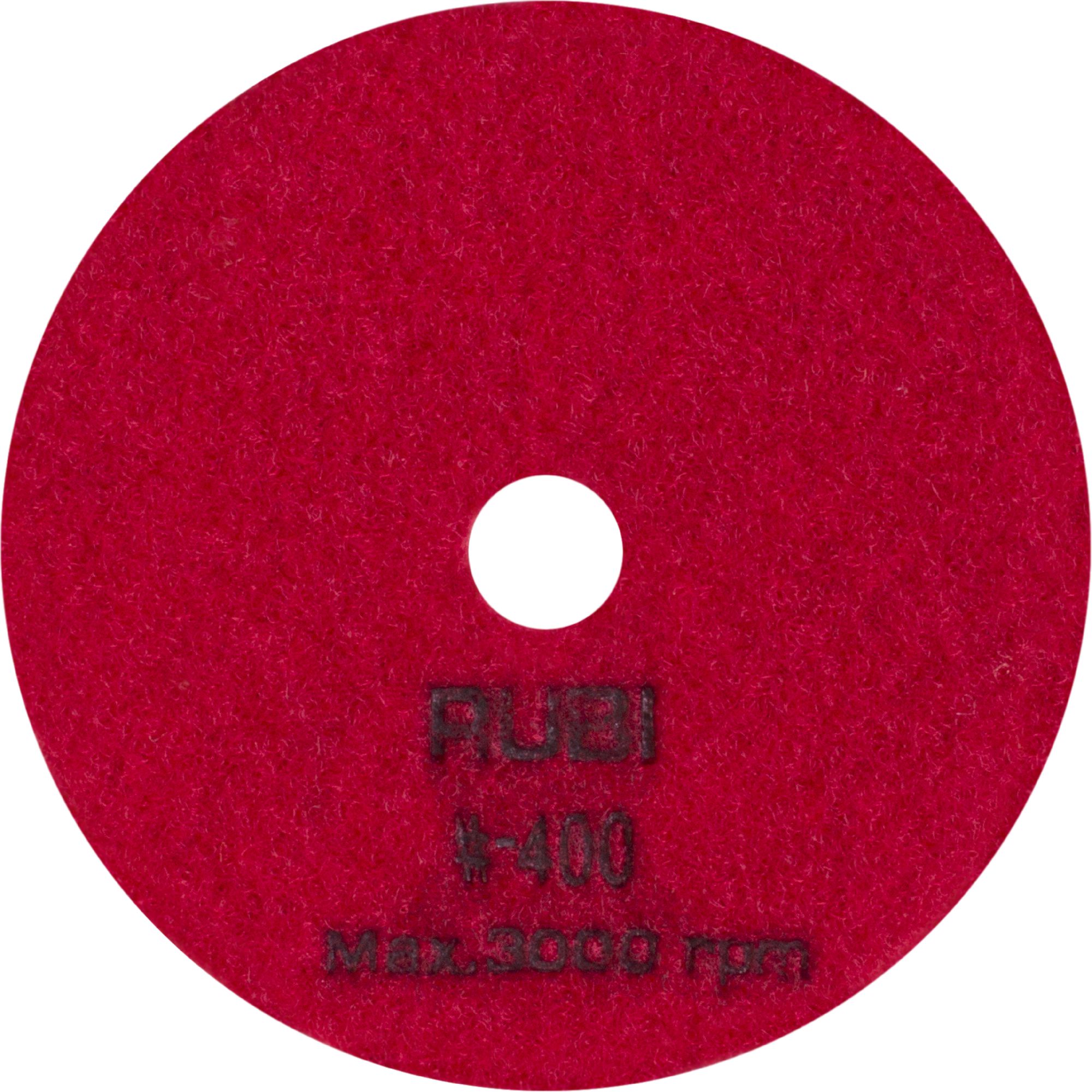 Rubi Dysk polerski na sucho granulacja 400 100mm (62973)