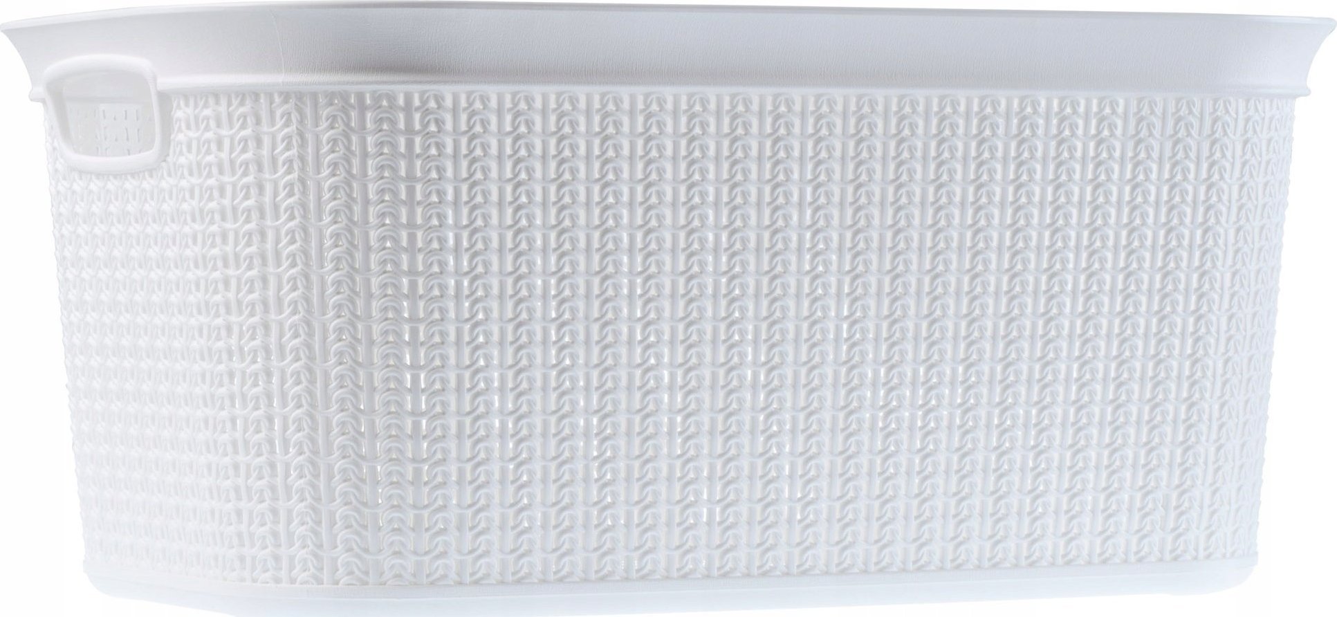 Kosz na pranie Kadax Kosz Na Pranie Bieliznę Pojemnik 27L Biały