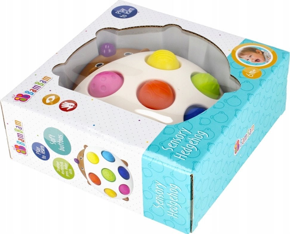 BAM BAM ZAB SENSORYCZNA TABLICA JEZYK 19X19X7 48