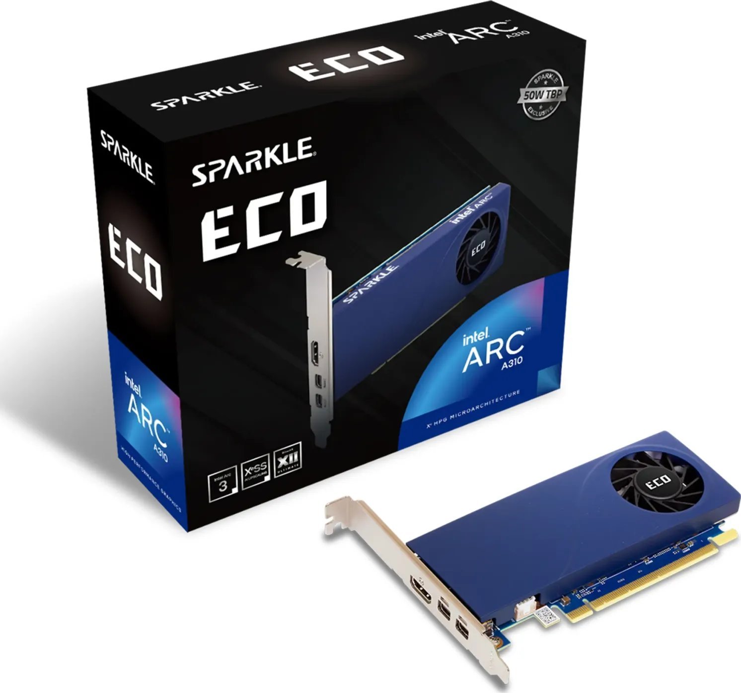 Karta graficzna Sparkle Arc A310 ECO 4GB GDDR6 (SA310C-4G)
