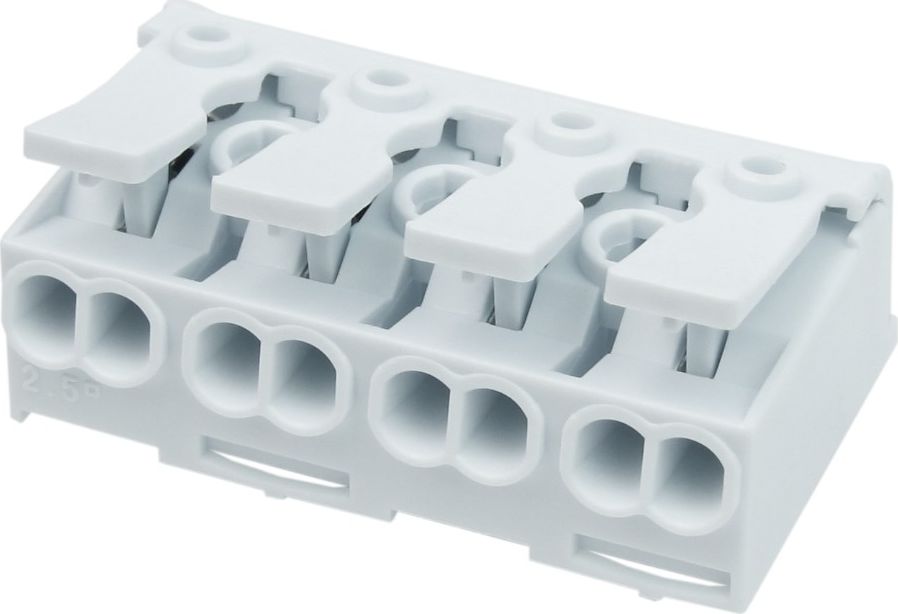 Degson Kostka Elektryczna z Dźwignią Szybkozłączka 4x0.75-2.5mm2 450V VDE DGN 3770