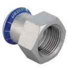 Geberit Złączka Mapress Edelstahl przejściowa z gwintem wewnętrznym DN 32/25 (31820)