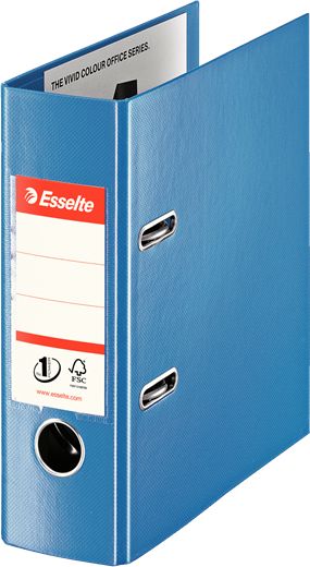 Segregator Esselte No.1 Vivida dźwigniowy A5 75mm niebieski (10K010C)