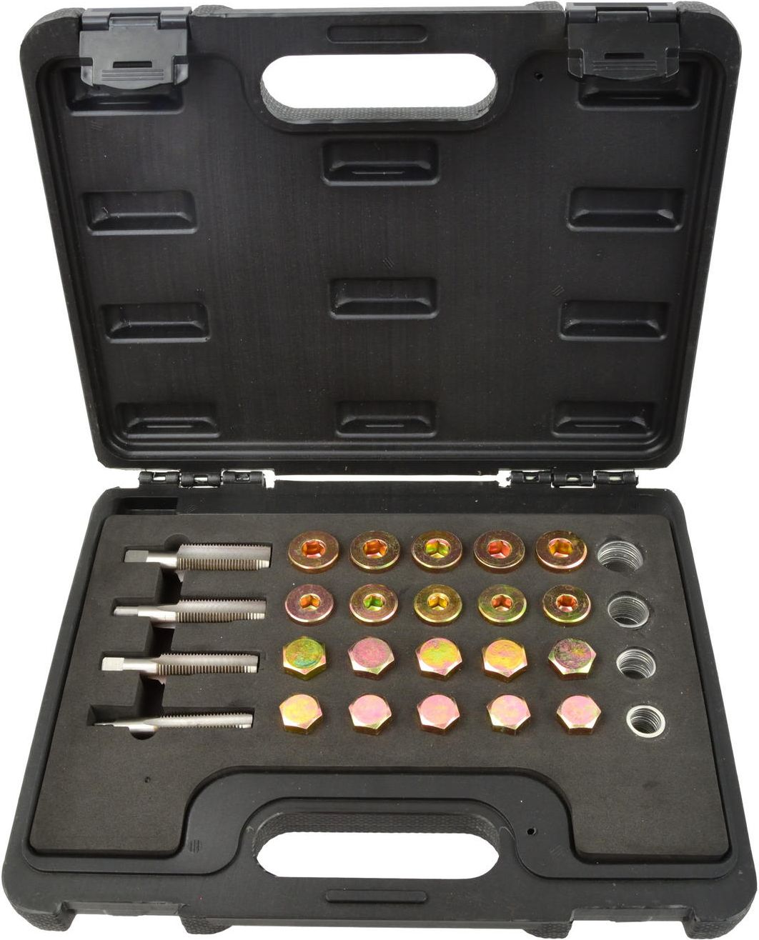 Geko 64elementy zestaw naprawczy korków do miski olejowej (G02795)