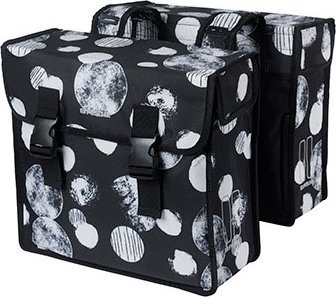 Basil Sakwa miejska podwójna BASIL MARA XL SPHERE 35L, Universal Bridge System, wodoodporna black grey (NEW 2024)