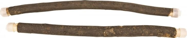 Panama Pet Panama Pet drewniane grzędy z plastikowymi końcówkami 25,5 2szt/op