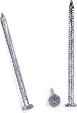 Metalurgia GWOŹDZIE WALCOWANE PIERŚCIENIOWO OCYNKOWANE 3.5*90MM