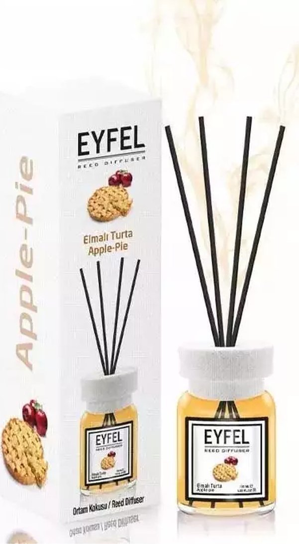 Eyfel Dyfuzor zapachowy z patyczkami Apple-Pie Szarlotka 120ml