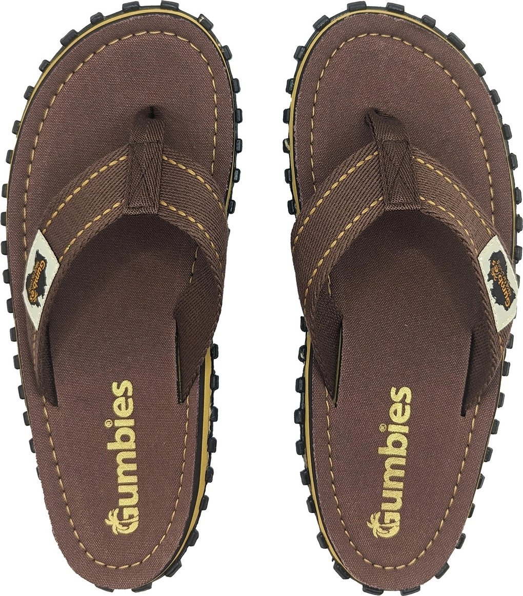 Japonki męskie Gumbies Gumbies męskie japonki ISLANDER FLIP-FLOPS UNISEX CLASSIC BROWN 41