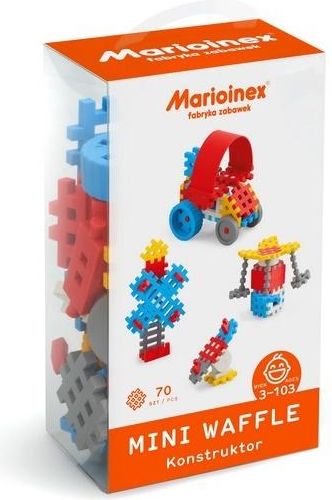 Marioinex Mini Waffle 70 elementów Konstruktor