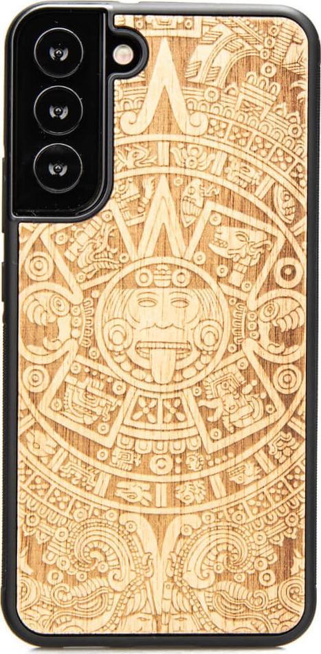 BeWood Drewniane Etui Samsung Galaxy S22 Plus Kalendarz Aztecki ANIEGRE