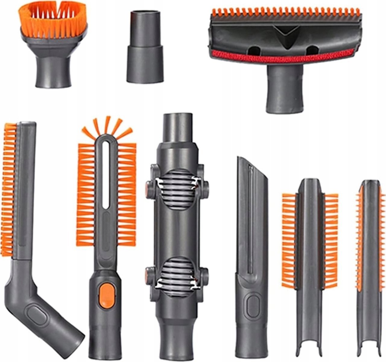 Odkurzacz przemysłowy Rosfix DUŻY ZESTAW SSAWKA SSAWKI SZCZOTKI 9SZT DO ODKURZACZA KARCHER PHILIPS 32MM