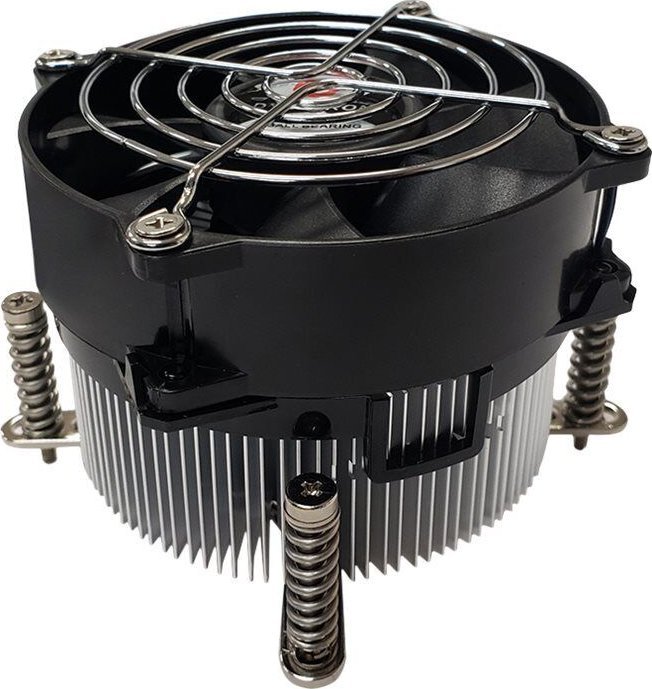 Chłodzenie CPU Dynatron DYNATRON Q12 Intel CPU Kuehler LGA1700 3U Aluminium mit Kupferkern Aktiv mit PWM bis zu 125W TDP