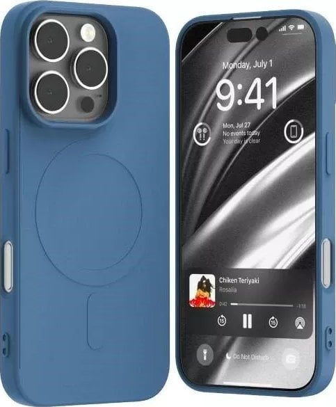 Mercury Mercury MagSafe Semi-Silicone iPhone 16 Pro 6,3" niebieski /blue