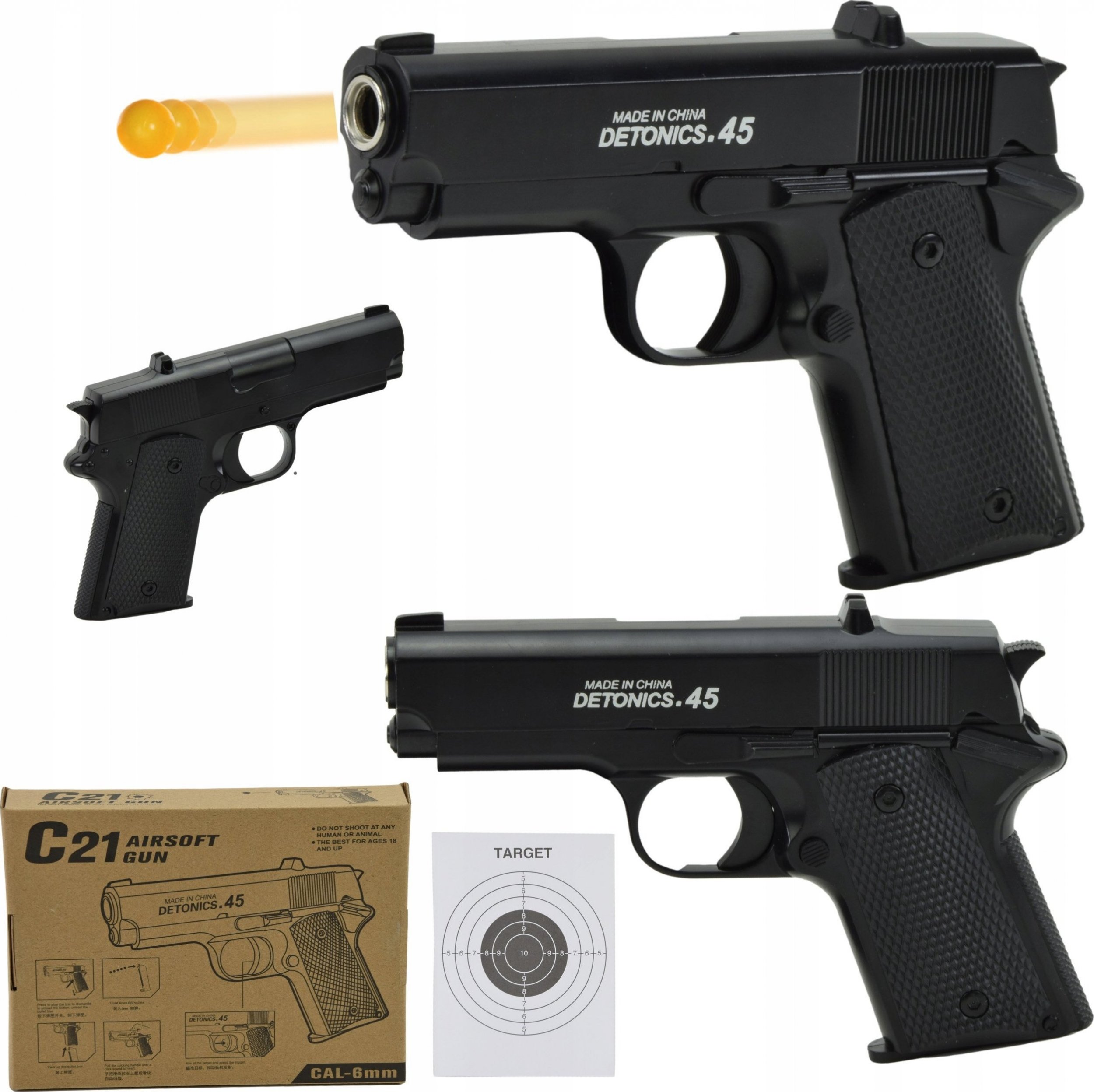 Skleplolki METAL ASG BROŃ PISTOLET NA KULKI REPLIKA KARABIN