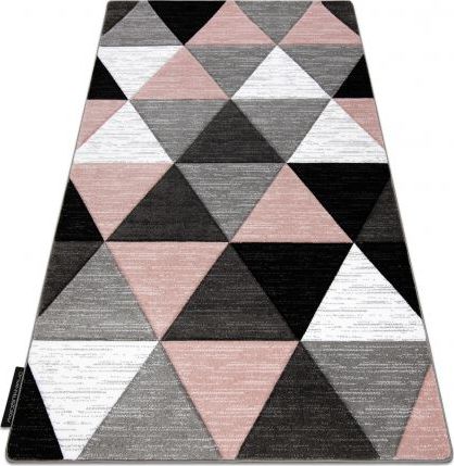 Dywany Łuszczów Dywan ALTER Rino Trójkąty różowy, 120x170 cm