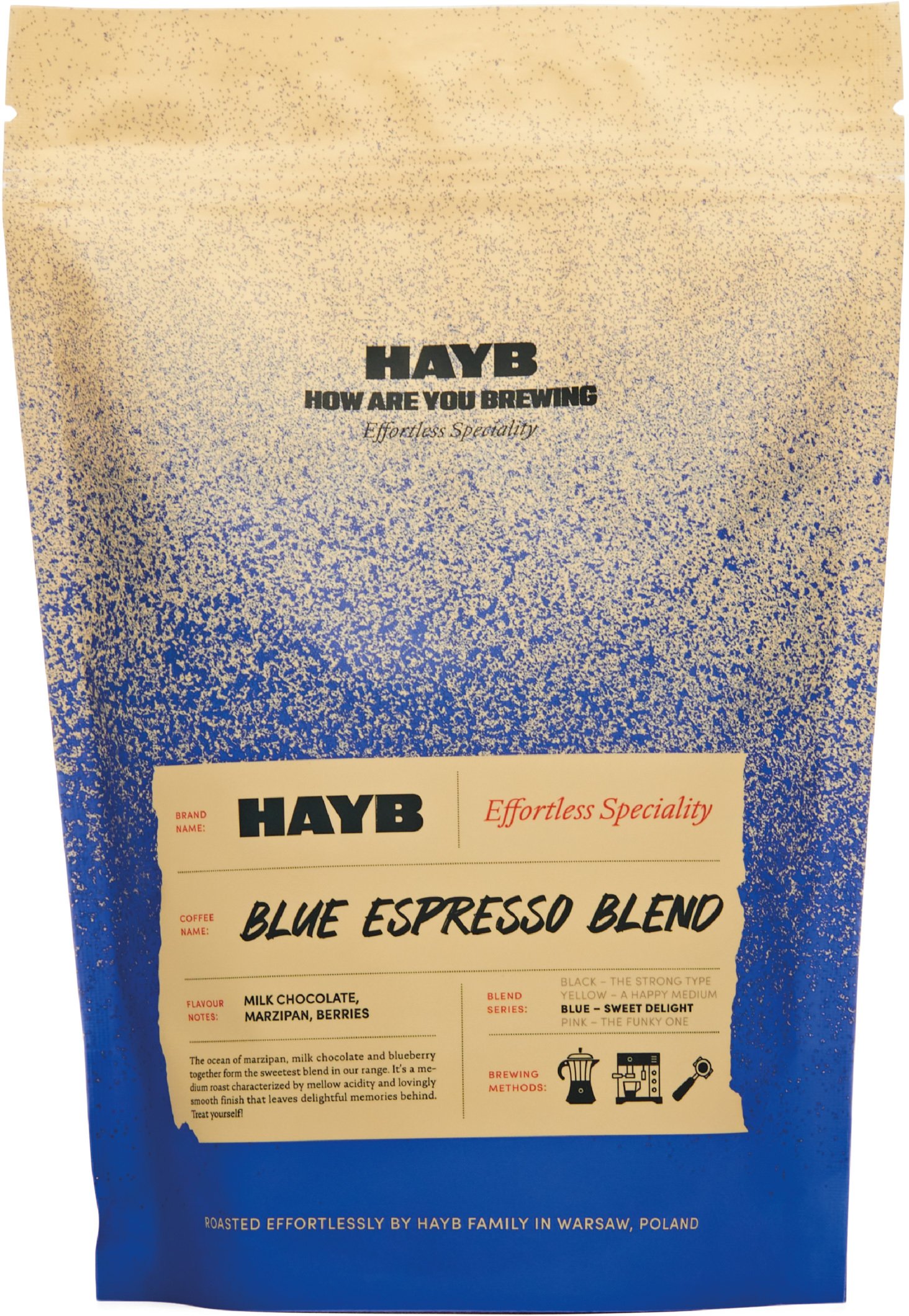 Kawa ziarnista HAYB Blue Espresso Blend 250 g