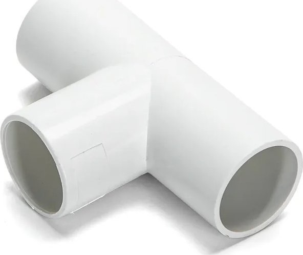 Aigostar Okrągła listwa z PVC biała kolanko trójnik 25mm 4 szt. Okrągła listwa z PVC biała kolanko trójnik 25mm 4 szt.