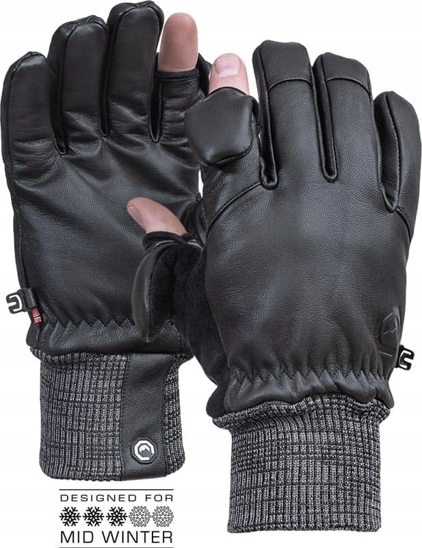 Vallerret Hatchet Leather Photography Glove Black XL