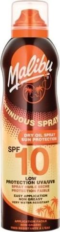 Malibu Continuous Spray Dry Oil SPF10 175ml