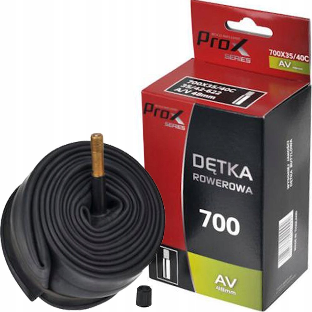 Prox DĘTKA ROWEROWA 28 " 1.35 - 1.60 AV 48mm PROX WENTYL SAMOCHODOWY 700 x 35C