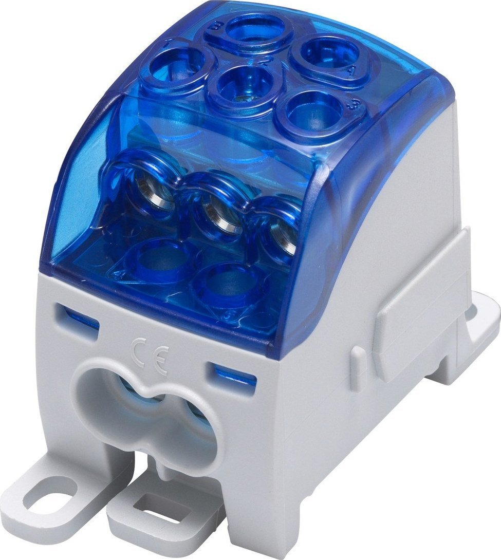 Simet Blok rozdzielczy - uniwersalny Al/Cu SUB 210 (82050) SIMBLOCK niebieski 81654003