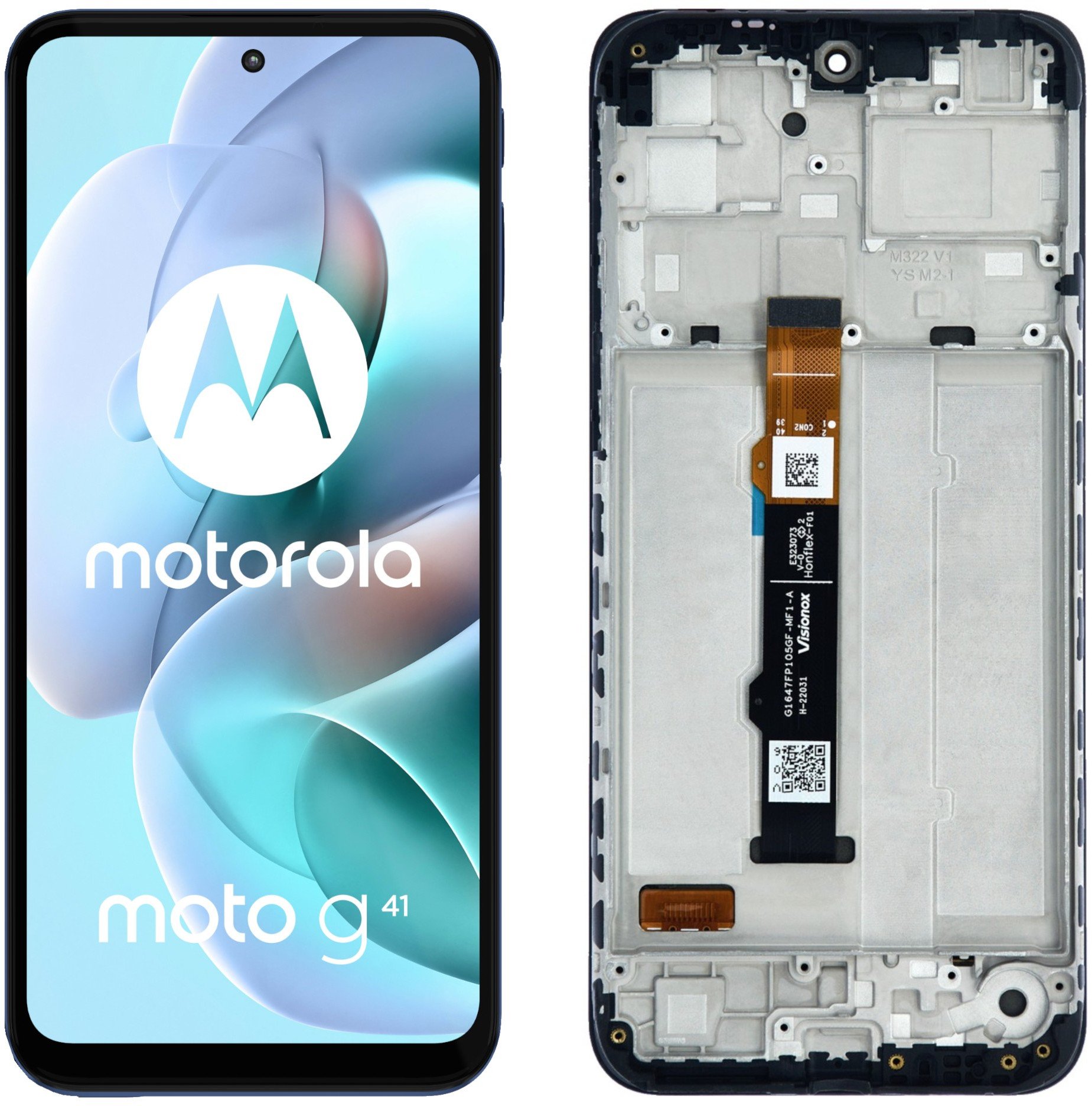 Wyświetlacz do Motorola Moto G41 LCD XT2167 Ekran Oled Ramka