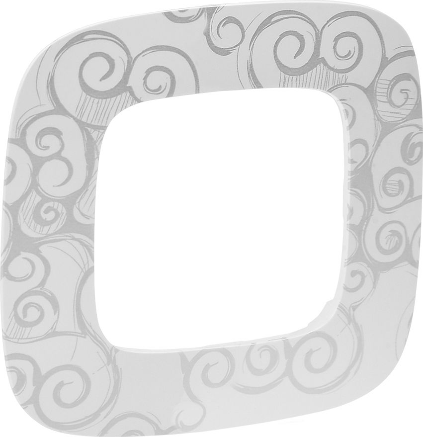 Legrand Ramka pojedyncza VALENA ALLURE, arabeska chrom (754341)