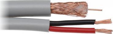 KABEL CCTV RG-59+2X0.75