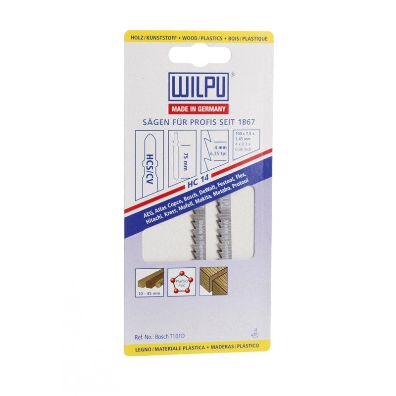 SET OF JIGSAW BITS HC14 2 PCS