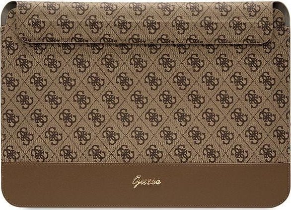 Etui Guess Guess Sleeve GUCS14PS4SGW 14" brązowy/ brown 4G Stripe Metal Logo