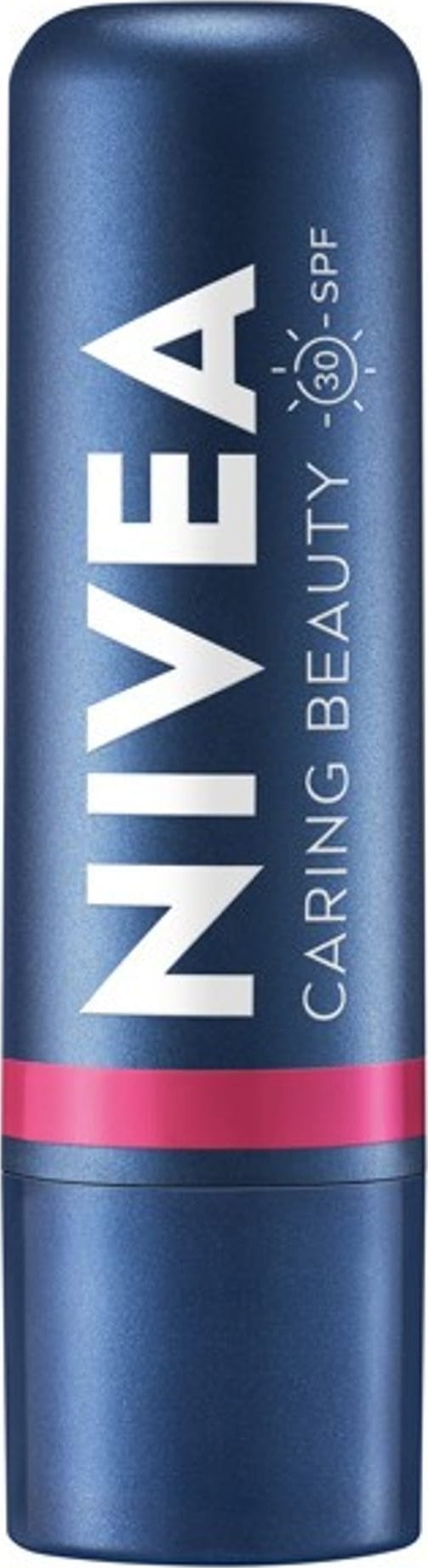 Nivea Pomadka pielęgnująca do ust Caring Beauty 3w1 Pink 4.8 g